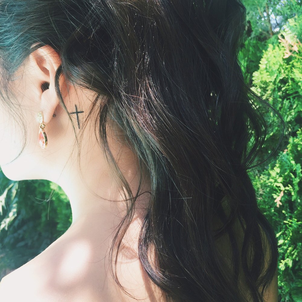 Devoted Ink - Cross tattoo done by Jordan. - Tattoo Near Me - Temecula, California