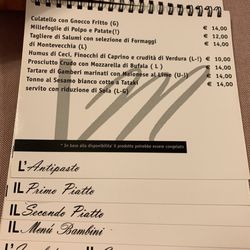Il Mastroianni - Menu