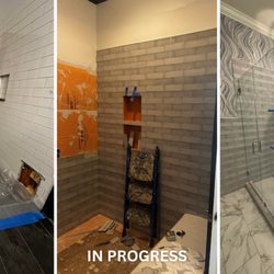 ABC Cleaning & Restoration - bathroom remodel after water damage from leak shower 35802