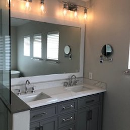 60" mirror, which my contractor, 132nd Constructs, framed. 60" mirror, which my contractor, 132nd Constructs, framed.