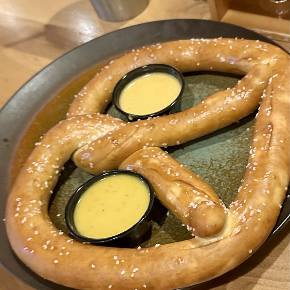 Oscar's Brewing Company - Fresh Baked Giant Pretzel $12.55 - American Near Me - Temecula, California