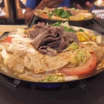 Boiling Point - Beef bowl, medium spicy with brown rice. - Taiwanese Near Me - Pasadena, California
