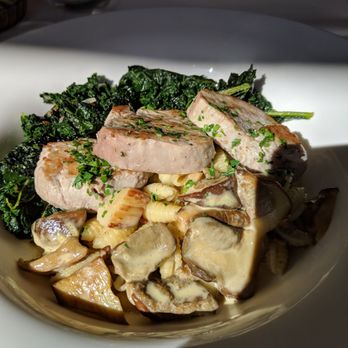 Restaurant Weisses Rössli - Gnochetti with pork medallions and kale - French Near Me - Zürich, ZH