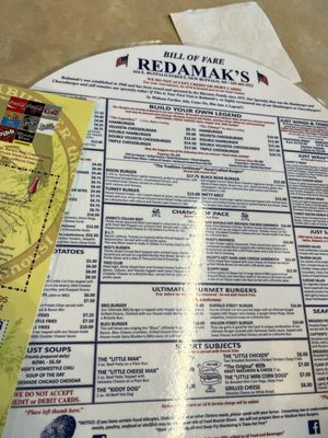 Menu photo 1 Redamak's New Buffalo, MI Menu photo 1 Redamak's New Buffalo, MI