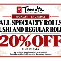 Tomoya Sushi & Izakaya