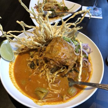 Baan Siam - Khao Soi main dish - Thai Near Me - Washington, DC, District of Columbia