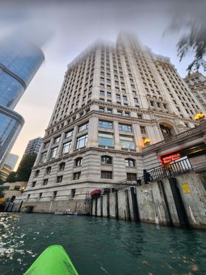 Urban Kayaks on the Chicago River by null