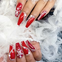 J&S Divas Nail Salon - Swarovski Nails.