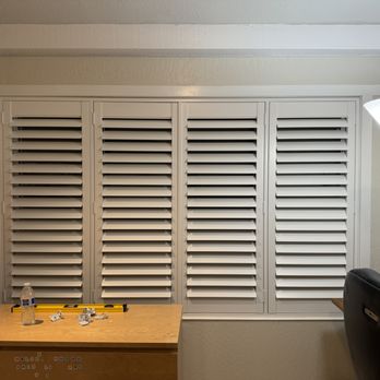 Bay Area Window Treatments - Shutters in bedroom. - Shutters Near Me - Pleasanton, California Bay Area Window Treatments - Shutters in bedroom. - Shutters Near Me - Pleasanton, California