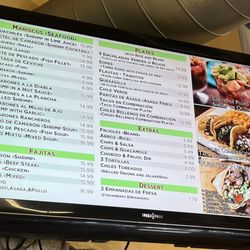 Taqueria Janitzio - Menu as of 09/04/23