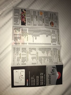 Menu photo 7 Fuji Japan Rock Hill, SC Menu photo 7 Fuji Japan Rock Hill, SC