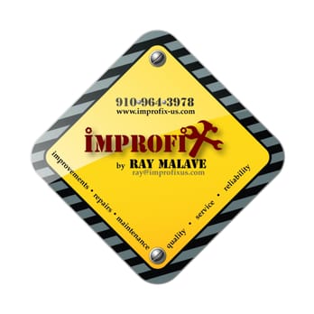 Improfix - a yellow sign with the word improfix on it - Handyman Near Me Improfix - a yellow sign with the word improfix on it - Handyman Near Me