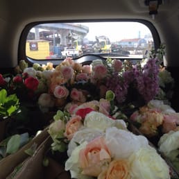 Car full of blooms we picked up for our DIY plus package! Car full of blooms we picked up for our DIY plus package!