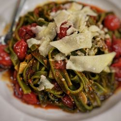 Nonna Silvia's Trattoria & Pizzeria - Swiss chard fettuccine