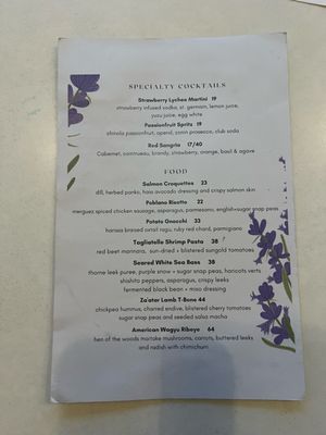 Menu photo 1 Malibu Farm Restaurant Malibu, CA Menu photo 1 Malibu Farm Restaurant Malibu, CA