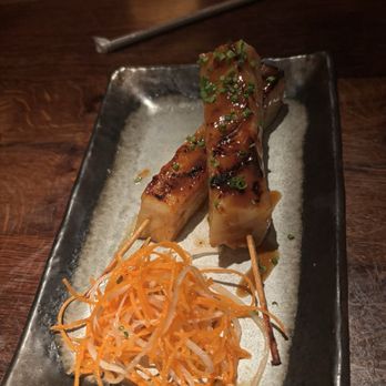 TAO Downtown Restaurant - Satay of Chilean Sea Bass - Pan Asian Near Me - New York, New York TAO Downtown Restaurant - Satay of Chilean Sea Bass - Pan Asian Near Me - New York, New York