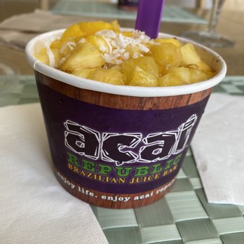 Acai Republic - Madly Mango Acai bowl - Juice Bars & Smoothies Near Me - Corona, California Acai Republic - Madly Mango Acai bowl - Juice Bars & Smoothies Near Me - Corona, California