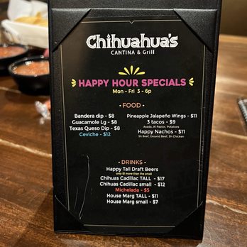 Chihuahua's Cantina & Grill - Happy hour menu - Mexican Near Me - Reno, Nevada Chihuahua's Cantina & Grill - Happy hour menu - Mexican Near Me - Reno, Nevada