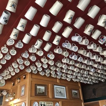 English Ales Brewery - Ceiling of ale mugs...hundreds 11-2023 - Pubs Near Me - Marina, California English Ales Brewery - Ceiling of ale mugs...hundreds 11-2023 - Pubs Near Me - Marina, California