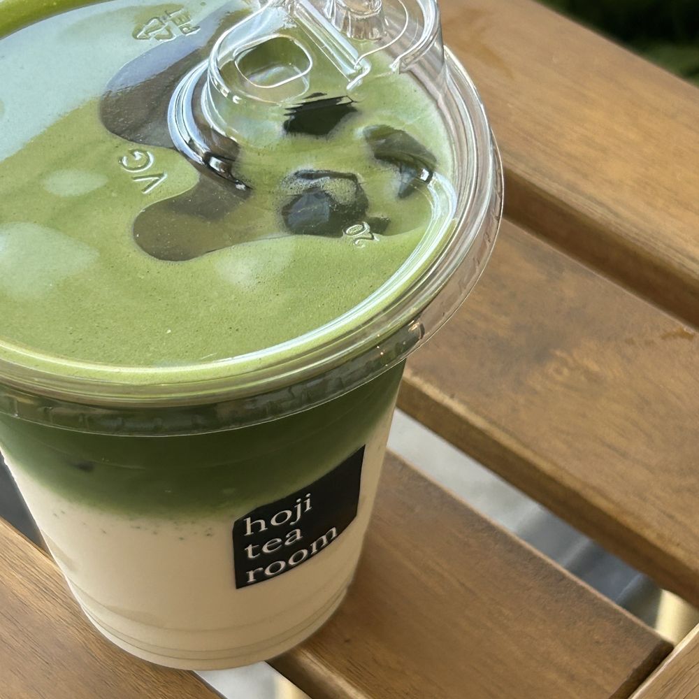 Hoji - Matcha with oat milk - Bubble Tea Near Me - Redlands, California