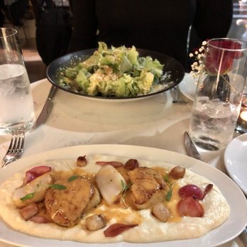 Besa - Scallops and Butter Lettuce and Herb salad - New American Near Me - Detroit, Michigan