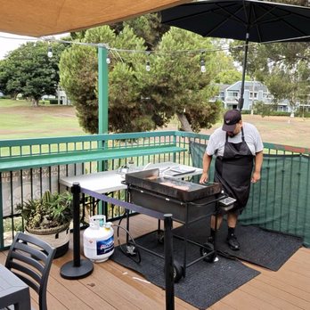 Crack - Cooking on the deck - Burgers Near Me - Long Beach, California