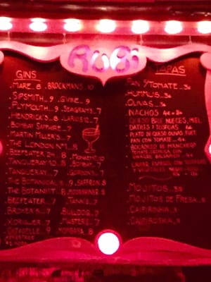 Menu photo 5 Bar Rubí Barcelona, B Menu photo 5 Bar Rubí Barcelona, B