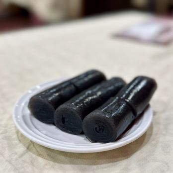 Pearl Bay Tea House - a plate of black tea sticks - Tea Rooms Near Me - San Leandro, California