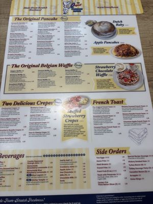 Menu photo 2 The Original Pancake House White Marsh, MD Menu photo 2 The Original Pancake House White Marsh, MD