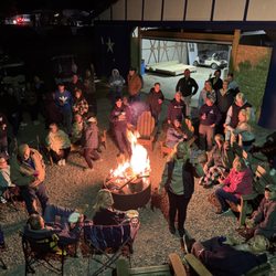 Buttercup Woodlands Campground - Community Fire!