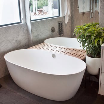 Board and Block - a bathtub in a bathroom - Kitchen & Bath Near Me - Gardena, California Board and Block - a bathtub in a bathroom - Kitchen & Bath Near Me - Gardena, California