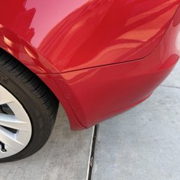 After Rear sensor abrasion. After Rear sensor abrasion.