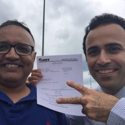 All in One Driving School - Here is my license