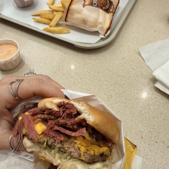 Crown Burgers - Junior Crown Burger - Burgers Near Me - Sandy, Utah