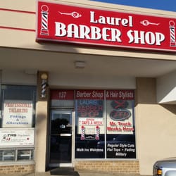 Laurel Barber Shop - Entrance of Laurel Barber Shop.