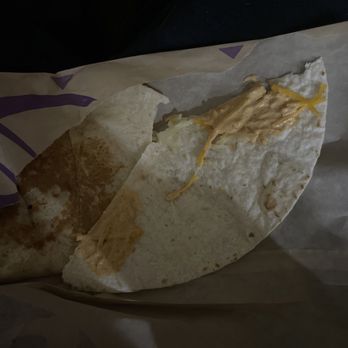 Taco Bell - Steak Quesadilla... without the steak and very little cheese. - Fast Food Near Me - Livingston, Louisiana Taco Bell - Steak Quesadilla... without the steak and very little cheese. - Fast Food Near Me - Livingston, Louisiana
