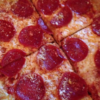 Mellow Mushroom Athens - What was suppose to be 1/2 pep & 1/2 cheese. Ugh! - Pizza Near Me - Athens, Georgia