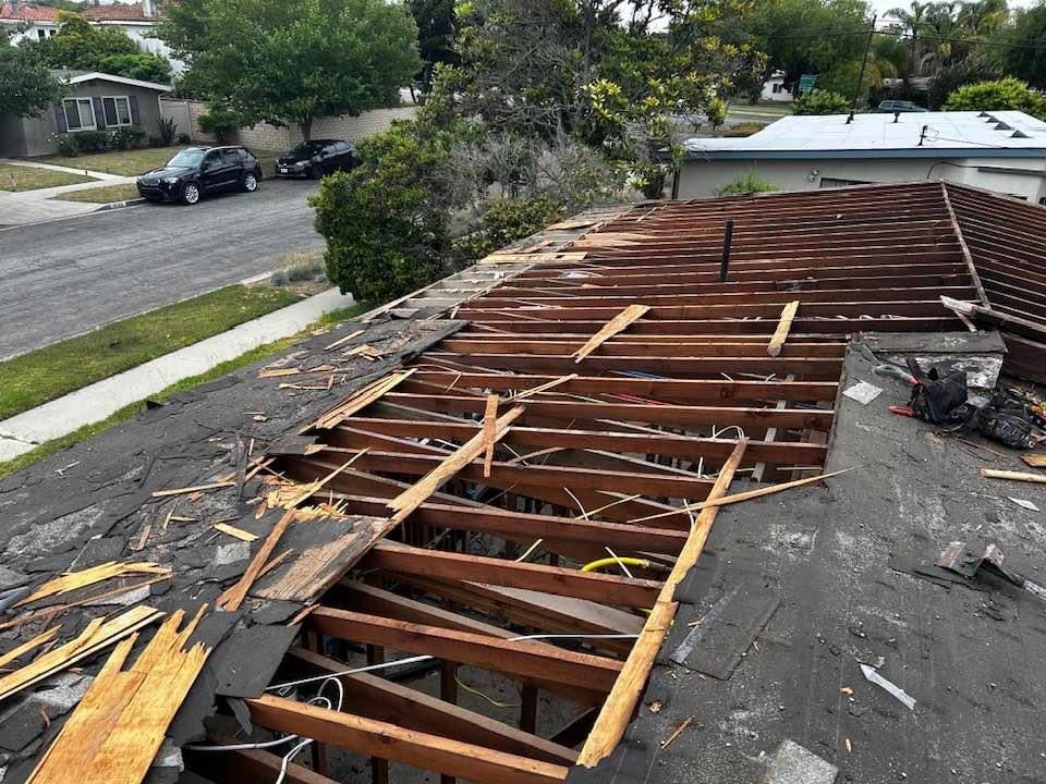 Slide of Caballeros Roofing