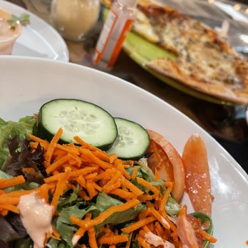 Turtle Mountain Brewing - South - Dinner salad and pizza - New American Near Me - Rio Rancho, New Mexico Turtle Mountain Brewing - South - Dinner salad and pizza - New American Near Me - Rio Rancho, New Mexico