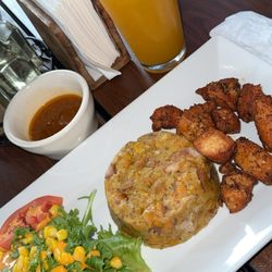 El Valle Tipico - Mofongo Chicharron de Pollo sin Hueso (boneless chicken chunk!!