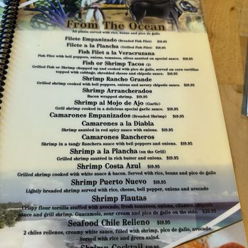 Rancho Grande Mexican Grill - Menu - Mexican Near Me - Bakersfield, California