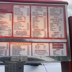 Big Red Restaurant - Drive-Thru menu