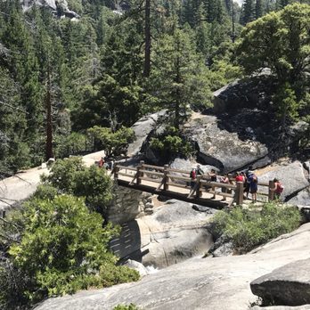 Nevada Falls - On the way to Nevada Falls! - Hiking Near Me