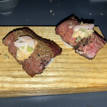 Uchi Austin - Pastrami sushi - my fave - Sushi Bars Near Me - Austin, Texas Uchi Austin - Pastrami sushi - my fave - Sushi Bars Near Me - Austin, Texas