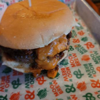 Moo & Brew - The Famous Moo's & brew burger... - Beer Bar Near Me - Charlotte, North Carolina