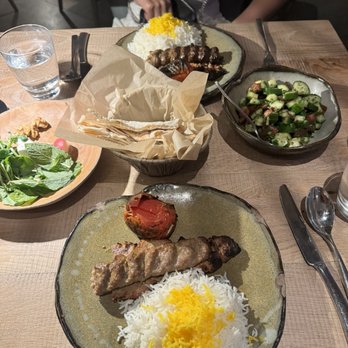 Rumis Kitchen - Split the entree for us without asking , Shirazi salad - Persian/Iranian Near Me - Houston, Texas Rumis Kitchen - Split the entree for us without asking , Shirazi salad - Persian/Iranian Near Me - Houston, Texas