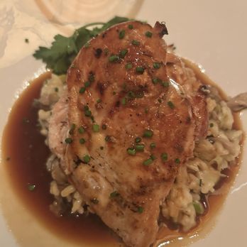 The Capital Grille - Roasted Chicken Breast with Mushrooms and Parmesan Risotto - Steakhouses Near Me - Cincinnati, Ohio The Capital Grille - Roasted Chicken Breast with Mushrooms and Parmesan Risotto - Steakhouses Near Me - Cincinnati, Ohio