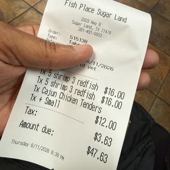 Fish Place - Cajun/Creole Near Me - Sugar Land, Texas Fish Place - Cajun/Creole Near Me - Sugar Land, Texas