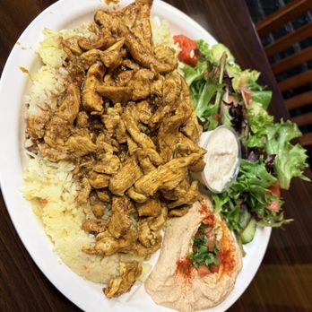Zest Mediterranean Cuisine - Chicken Pomegranate Plate - Lebanese Near Me - Folsom, California Zest Mediterranean Cuisine - Chicken Pomegranate Plate - Lebanese Near Me - Folsom, California