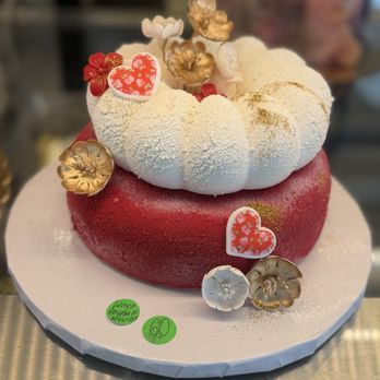 Art's Bakery & Cafe - Lemon Raspberry Mouse Cake - Bakeries Near Me - Glendale, California Art's Bakery & Cafe - Lemon Raspberry Mouse Cake - Bakeries Near Me - Glendale, California